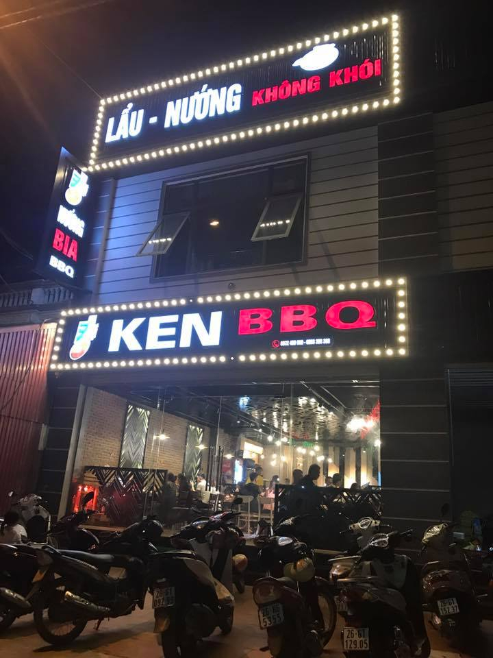 Không gian nhà hàng Ken BBQ
