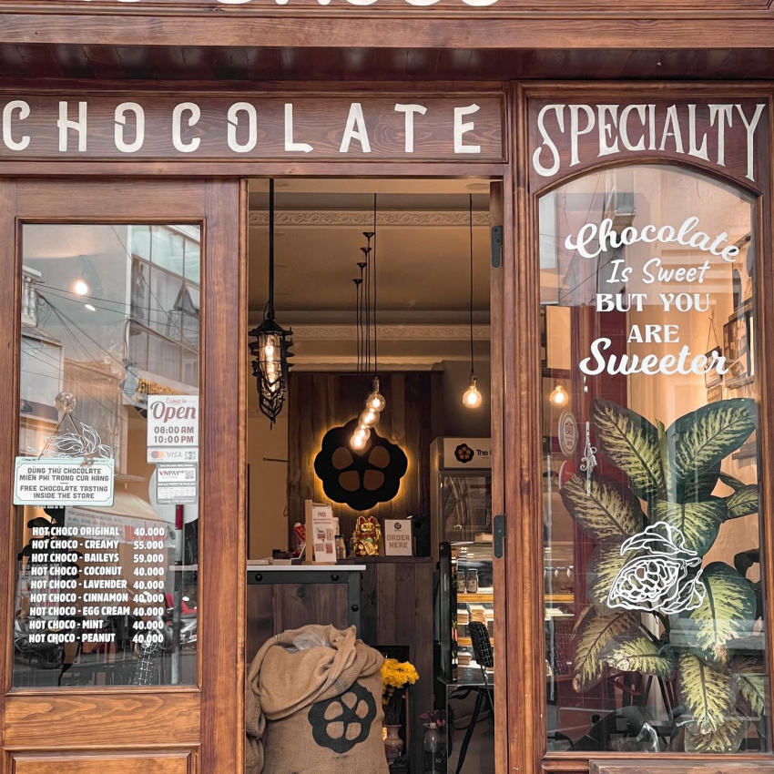 The Choco – Cửa hàng Chocolate cực hot tại Đà Lạt - ALONGWALKER